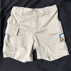 Vintage Carter's Beige Cargo Shorts for Kids